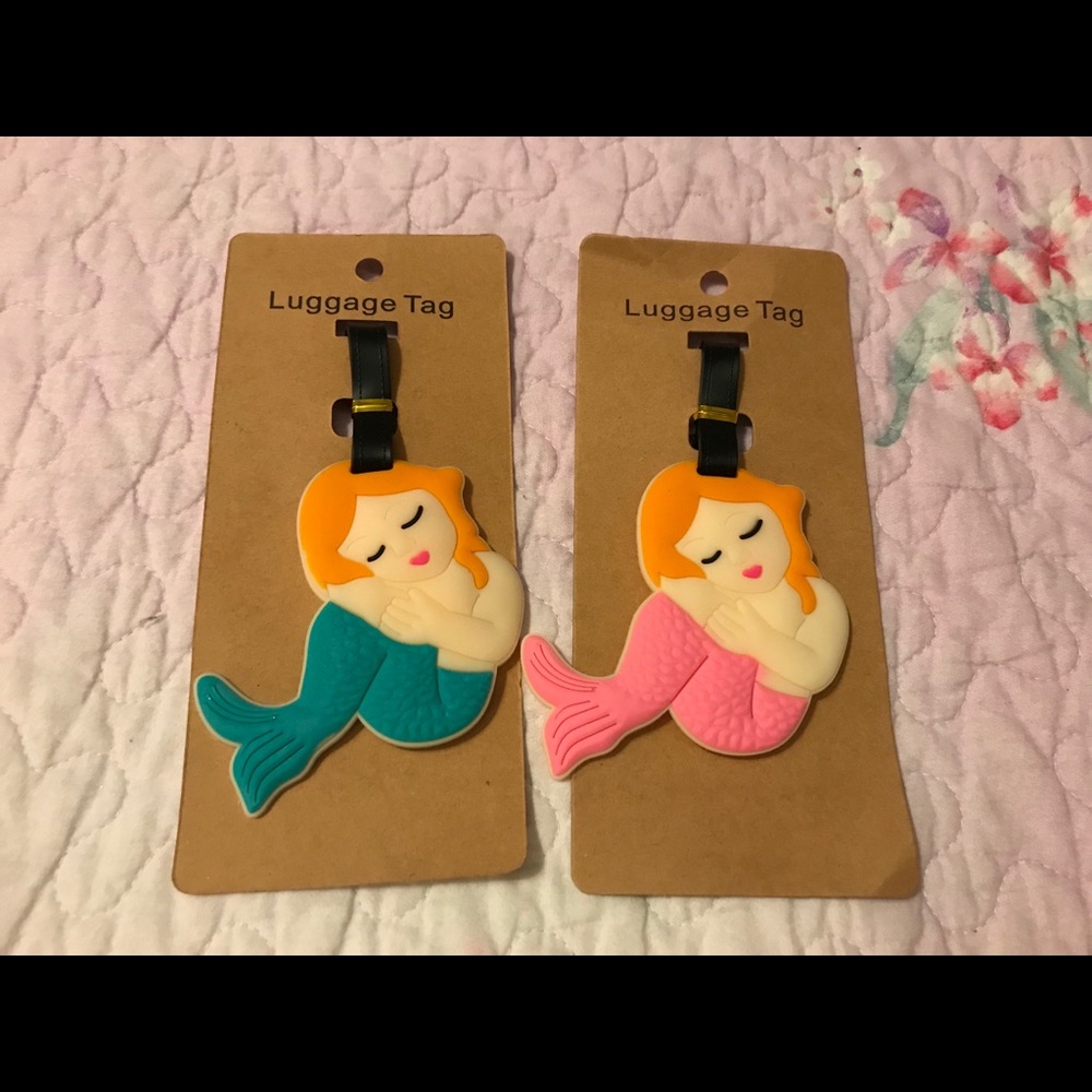Mermaid Luggage Tags